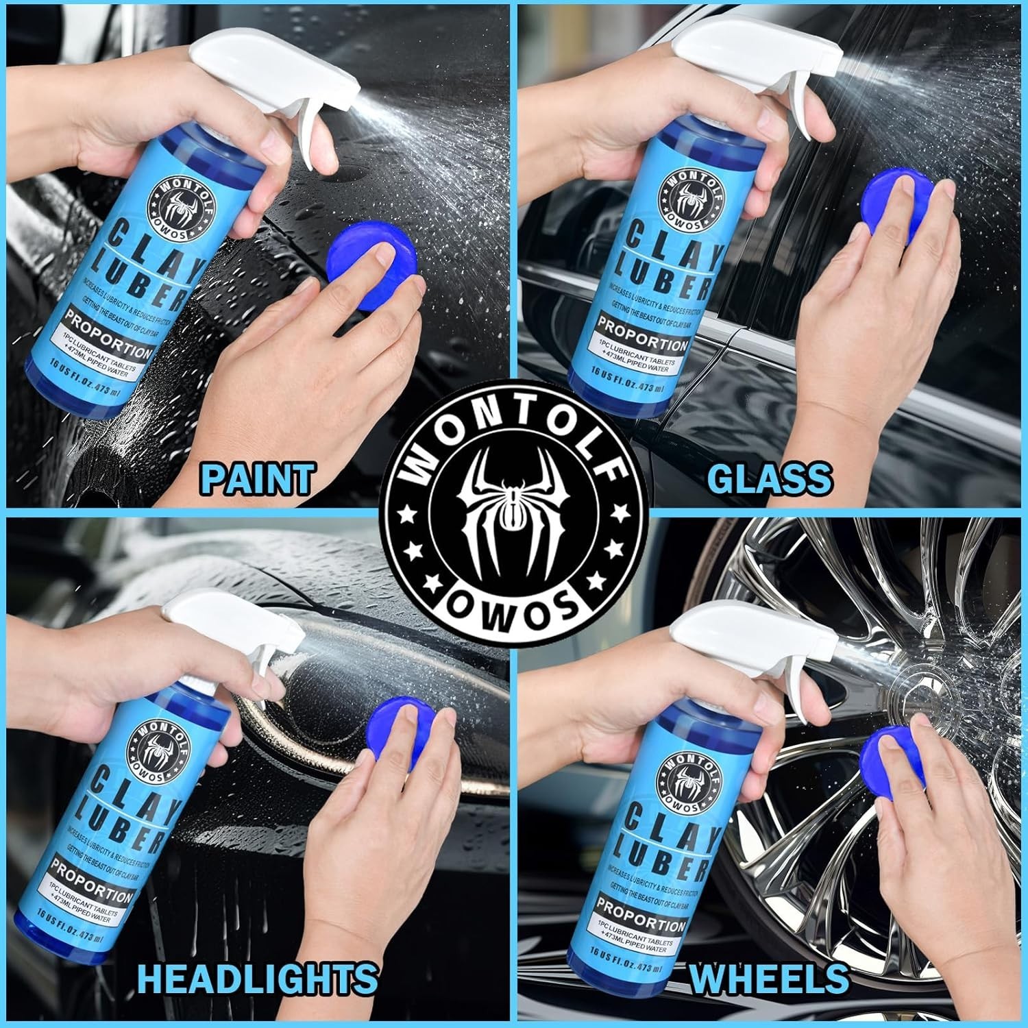 Car Detailing 10 Pack Magic Kit – Grade Cleaner for Professionals