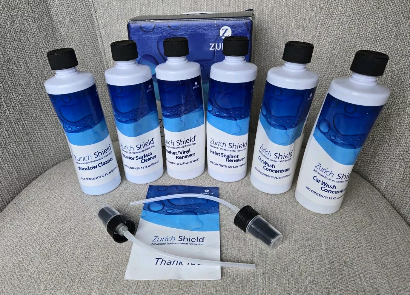 Zurich Shield Customer Care Detail Kit Automotive Interior Exterior