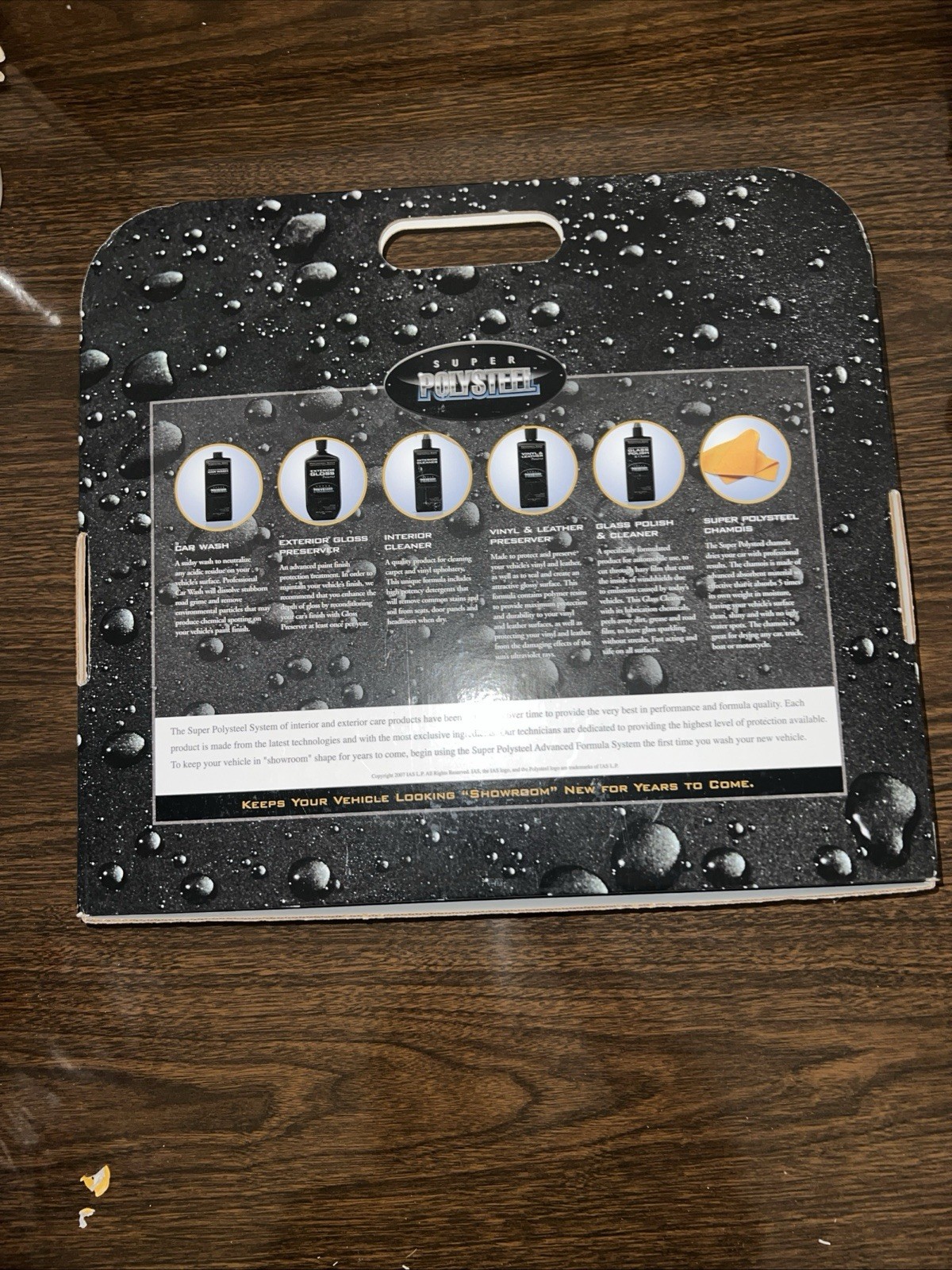 SUPER POLYSTEEL Professional Series Vehicle Maintenance and Care Products