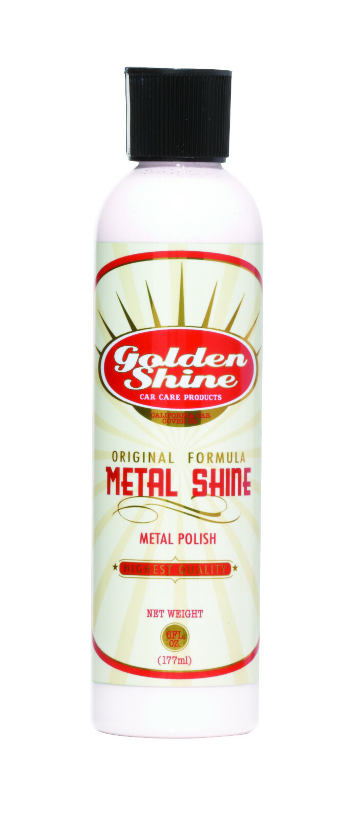 Golden Shine Car Care Metal Shine Fine Grade Automotive Metal Polish 8oz 51008