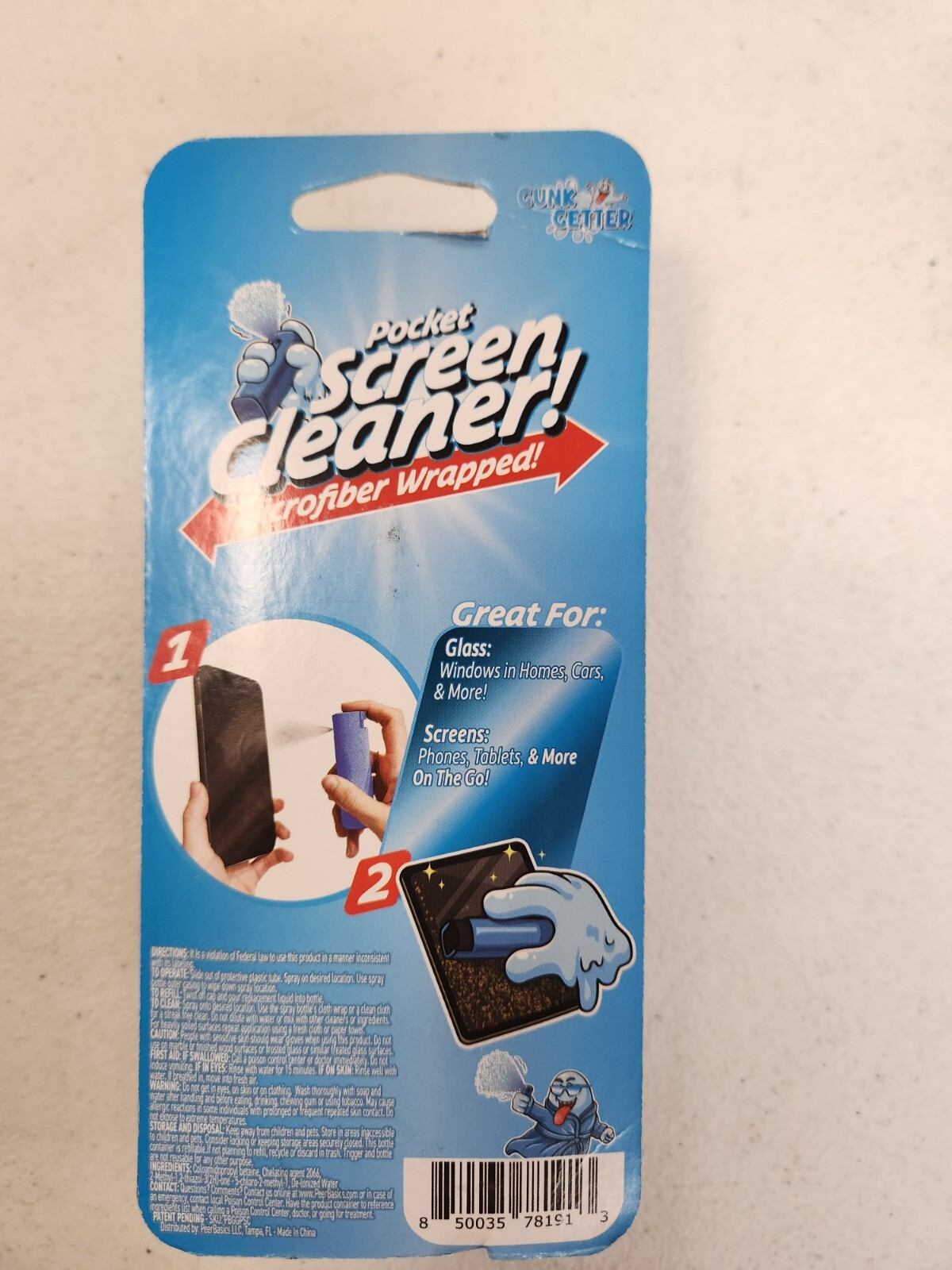 Gunk Getter Cleaning Gel, Screen Cleaner & All-Purpose Cleaner, 4 pcs. E3C