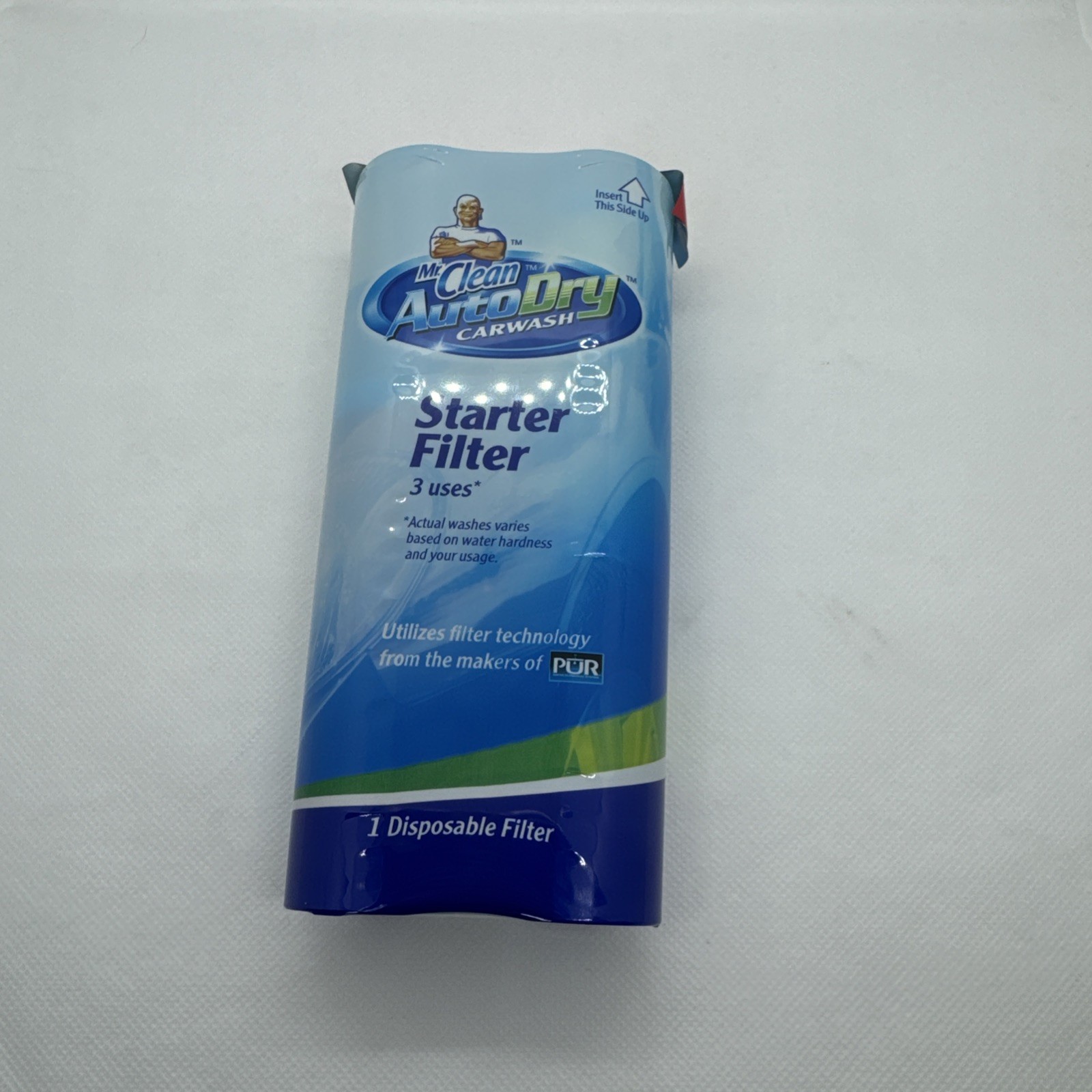 Mr Clean AutoDry Car Wash Starter Filter 3 Uses and Starter Soap 6.7 oz NEW!