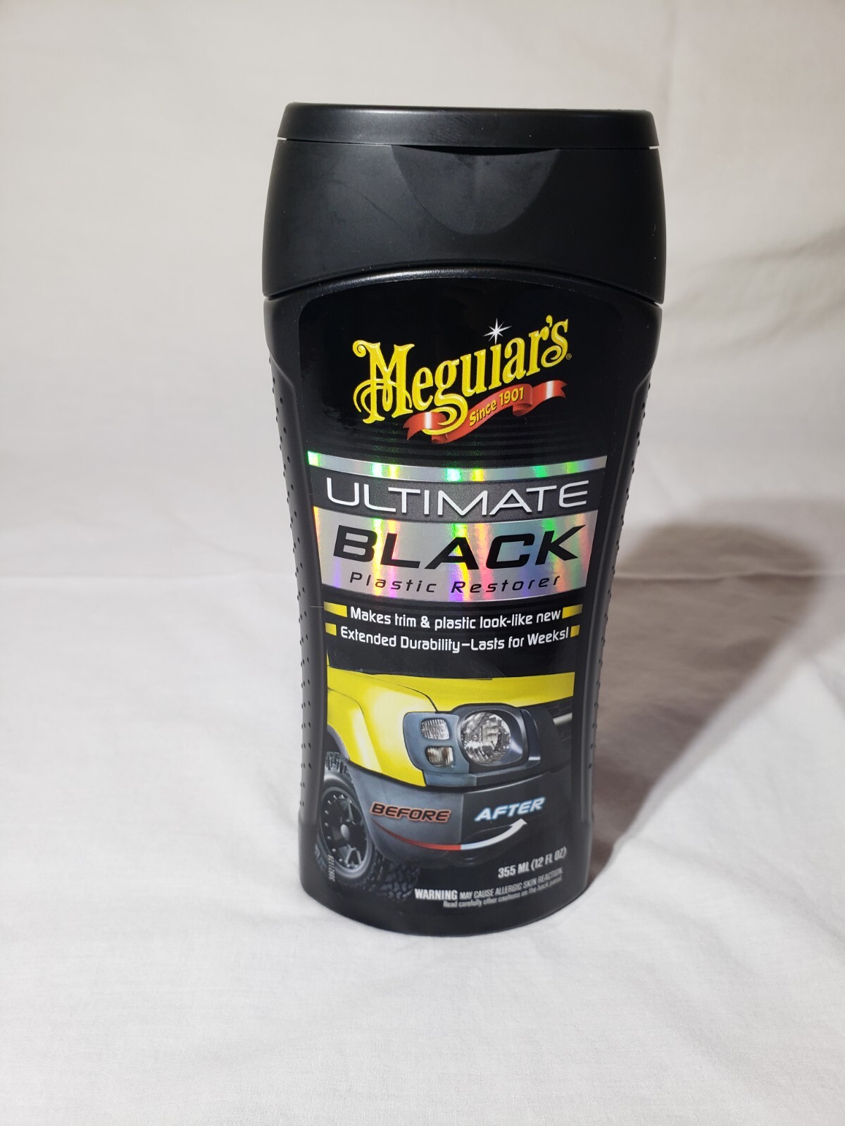 NEW Meguire’s Ultimate BLACK Plastic Restorer 12 oz.