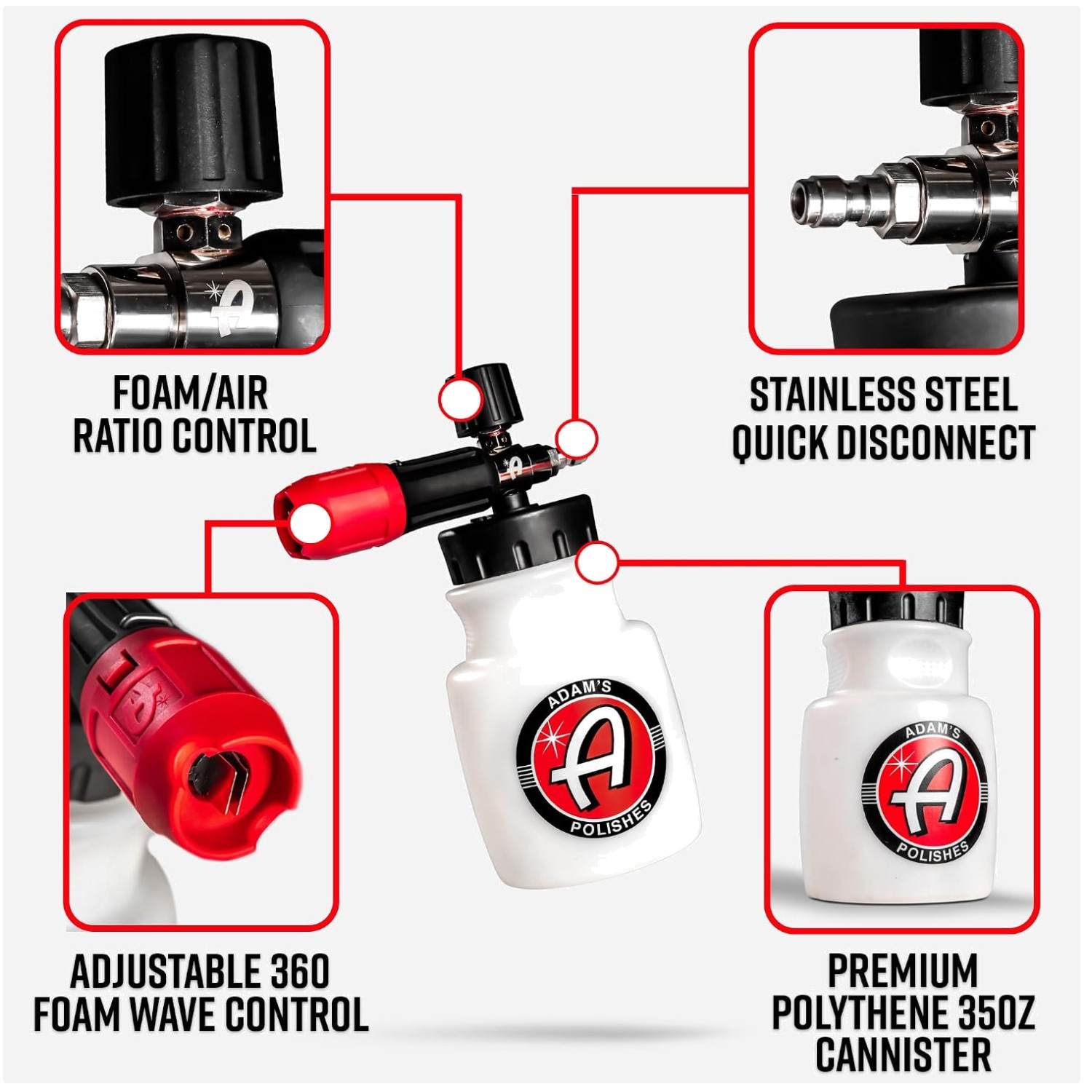 Adam’s Foam Lance Pressure Washer