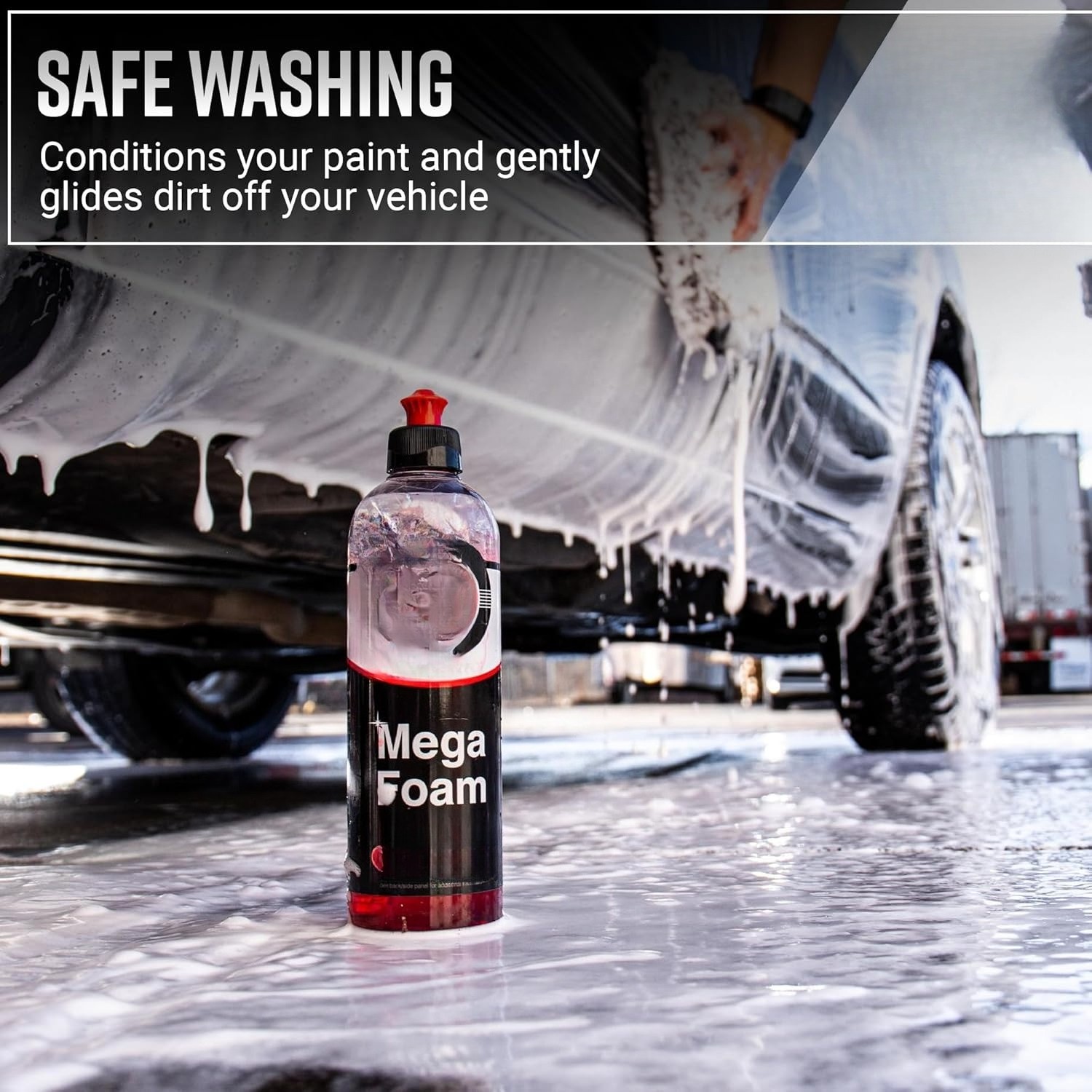 Polishing Agent Giant Foam Booster — Professional-Grade Neutral pH Car Wash Soap