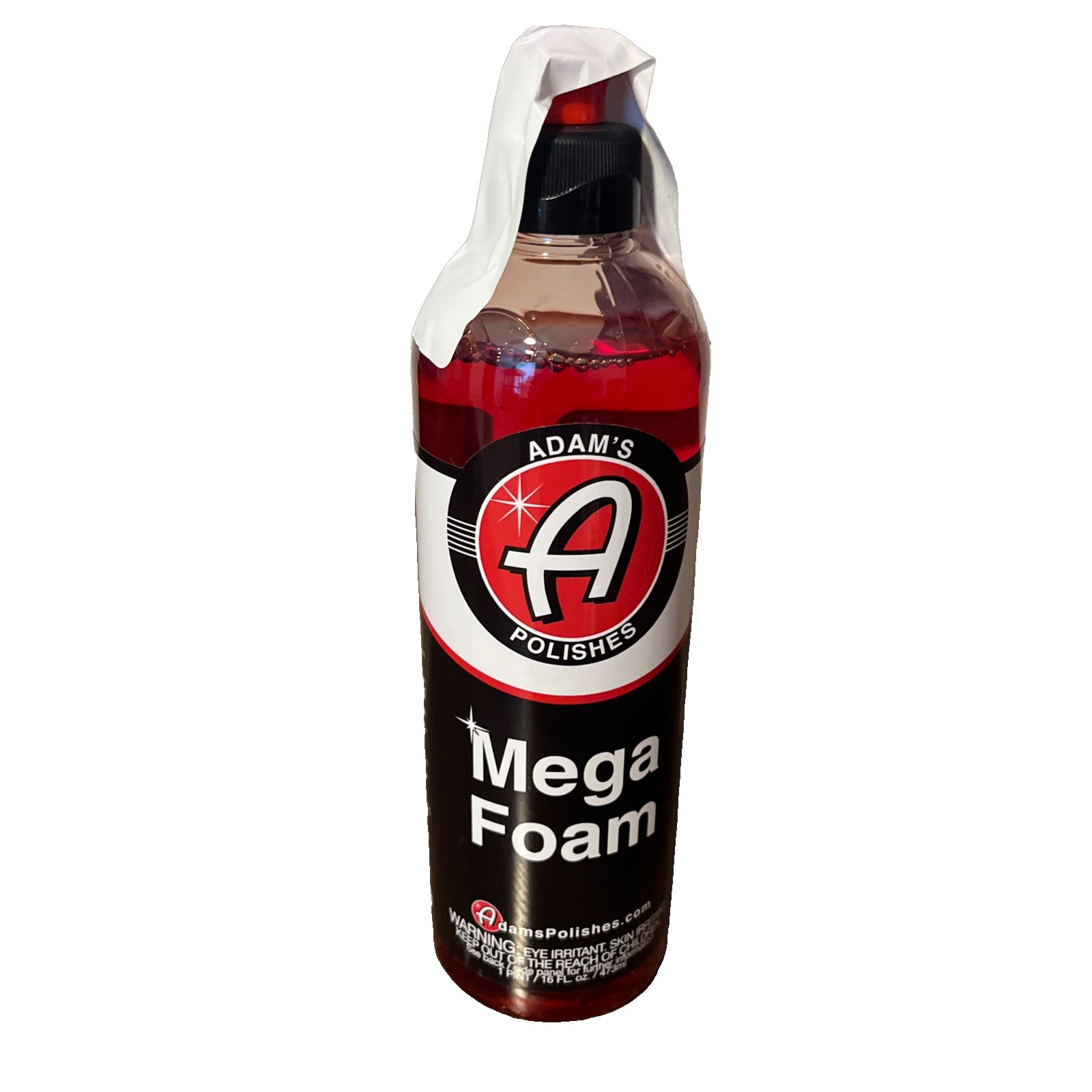Adam’s Mega Foam 16oz – pH Neutral Car Soap For Car Washing, Concentated For …