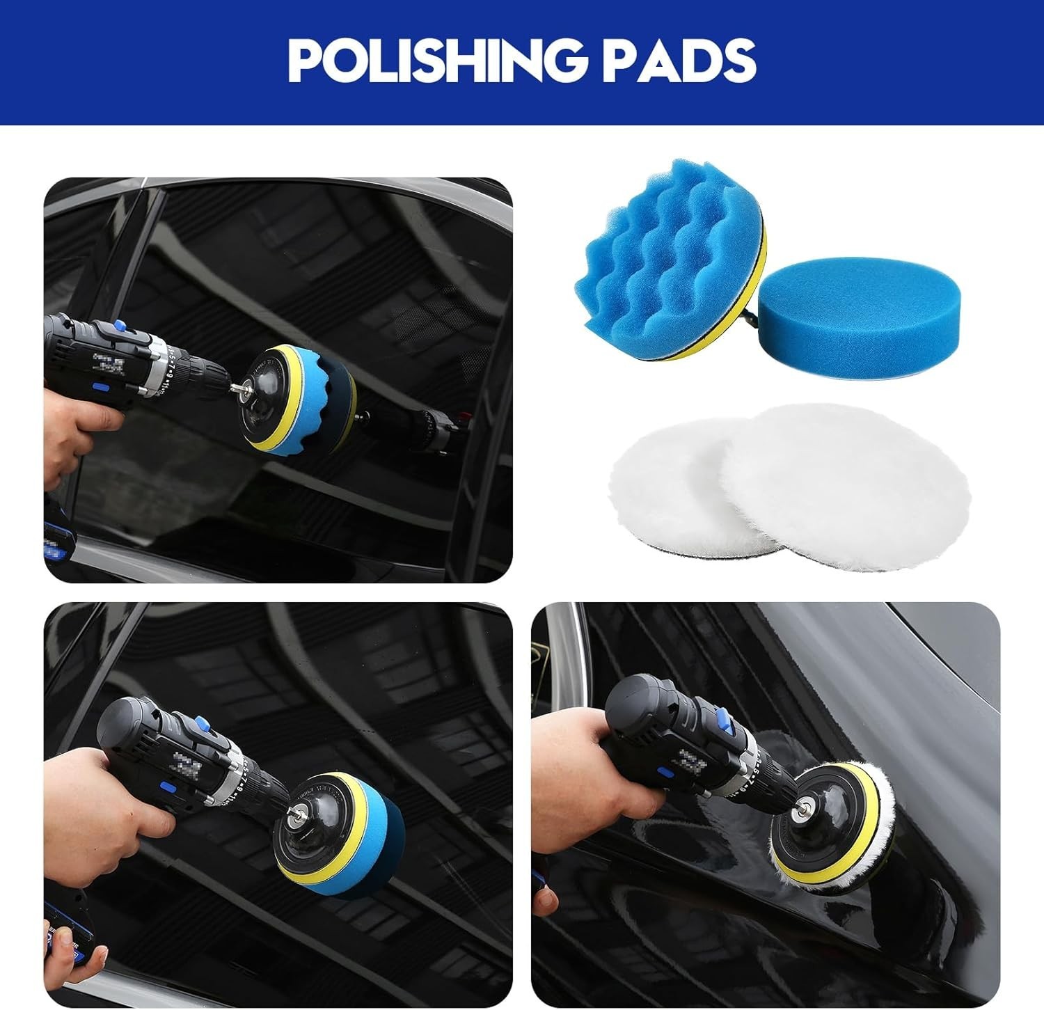 Car Detailing Kit Car Wash Supplies Brush Set Interior Exterior Wheels Cleaning