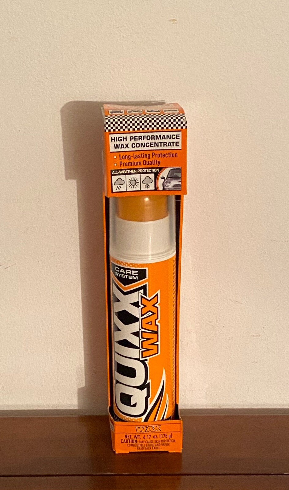 TWO Quixx Wax High Performance Concentrate Includes Sponge & Polishing cloth MIB