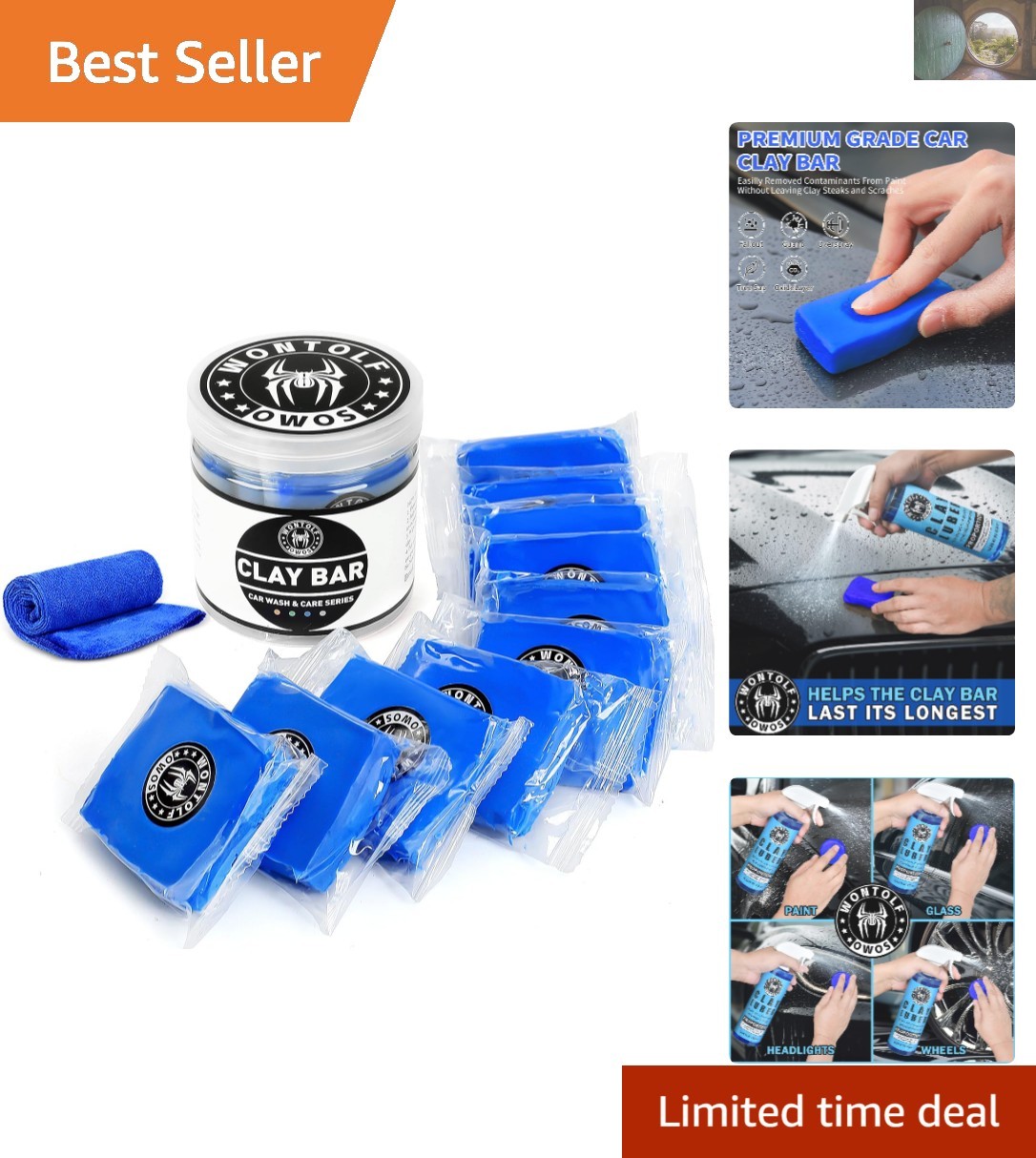 Car Detailing 10 Pack Magic Kit – Grade Cleaner for Professionals