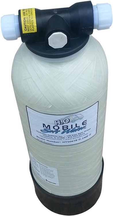 Mobile Spotless 2800 grain Mix Bed with 2 charges of resin & loading Funnel