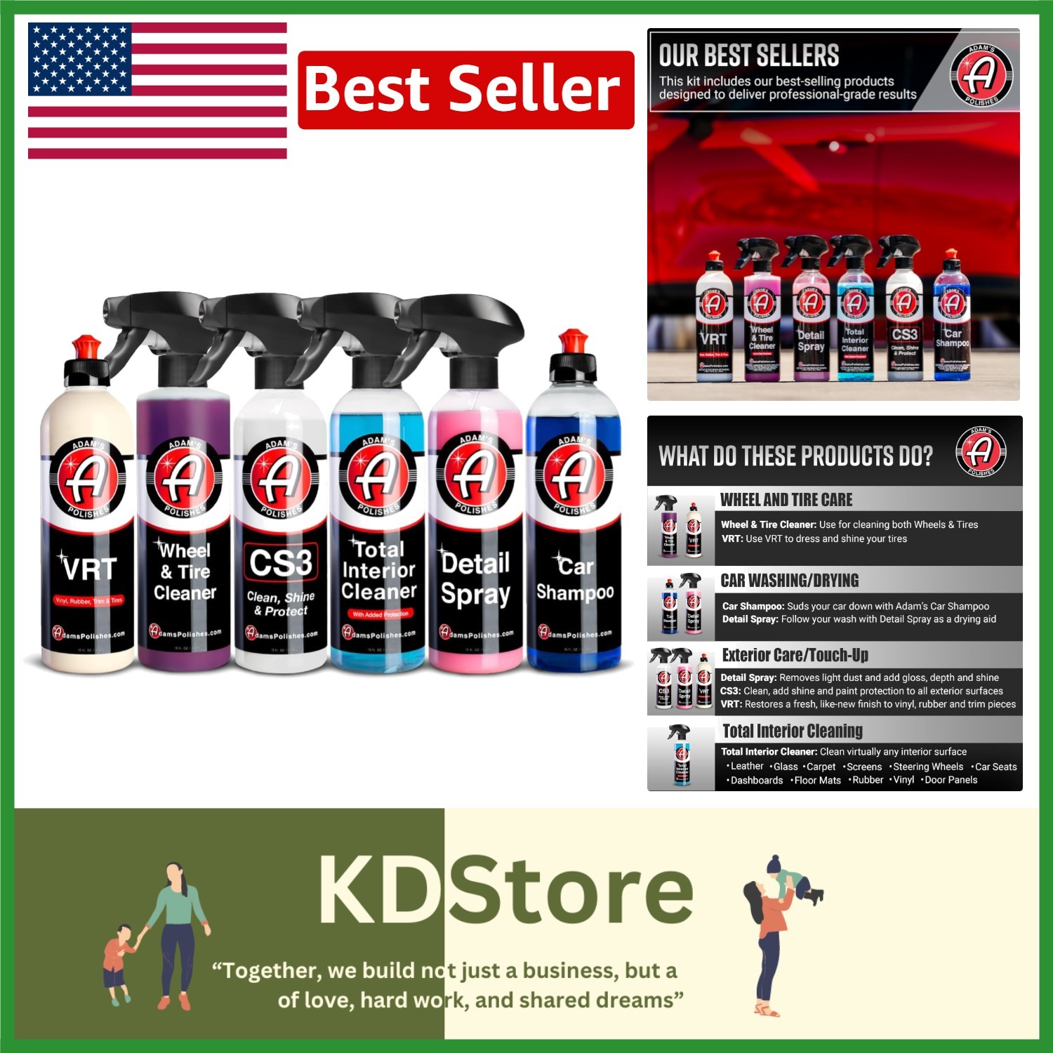 Ultimate 6-Item Auto Care Kit – pH-Balanced for All Vehicle Surfaces