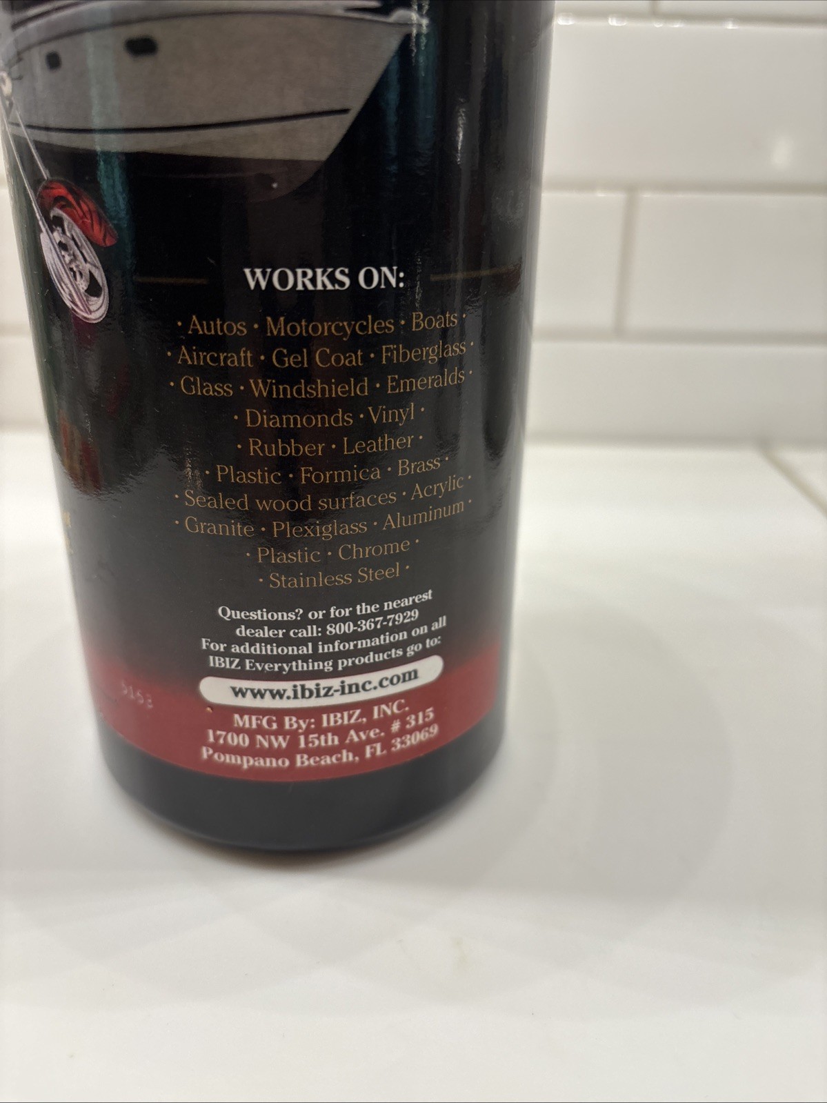 IBIZ World Class Everything Wash Concentrate Car Wash USA Made 32oz New