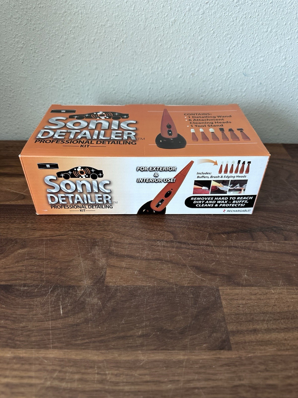 Sonic Detailer Professional Detailing Kit Interior/exterior Rechargeable