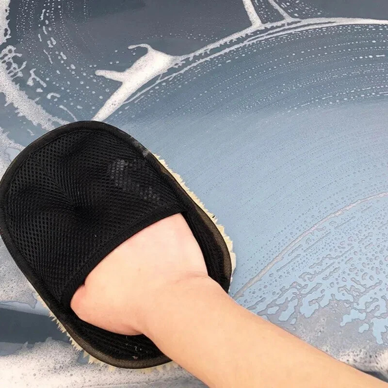 1 Piece Car Cleaning Washer Mitt Car Styling Wool Soft Car Washing Gloves