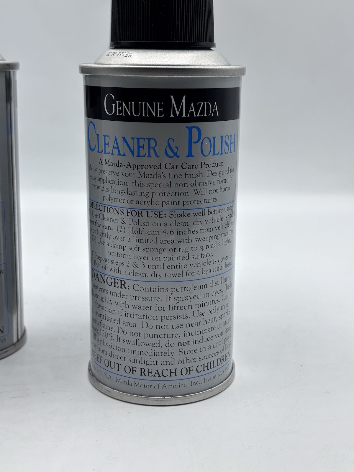 Genuine Mazda Car Care Kit Vintage Vinyl & Leather, Fabric, And Glass Cleaners