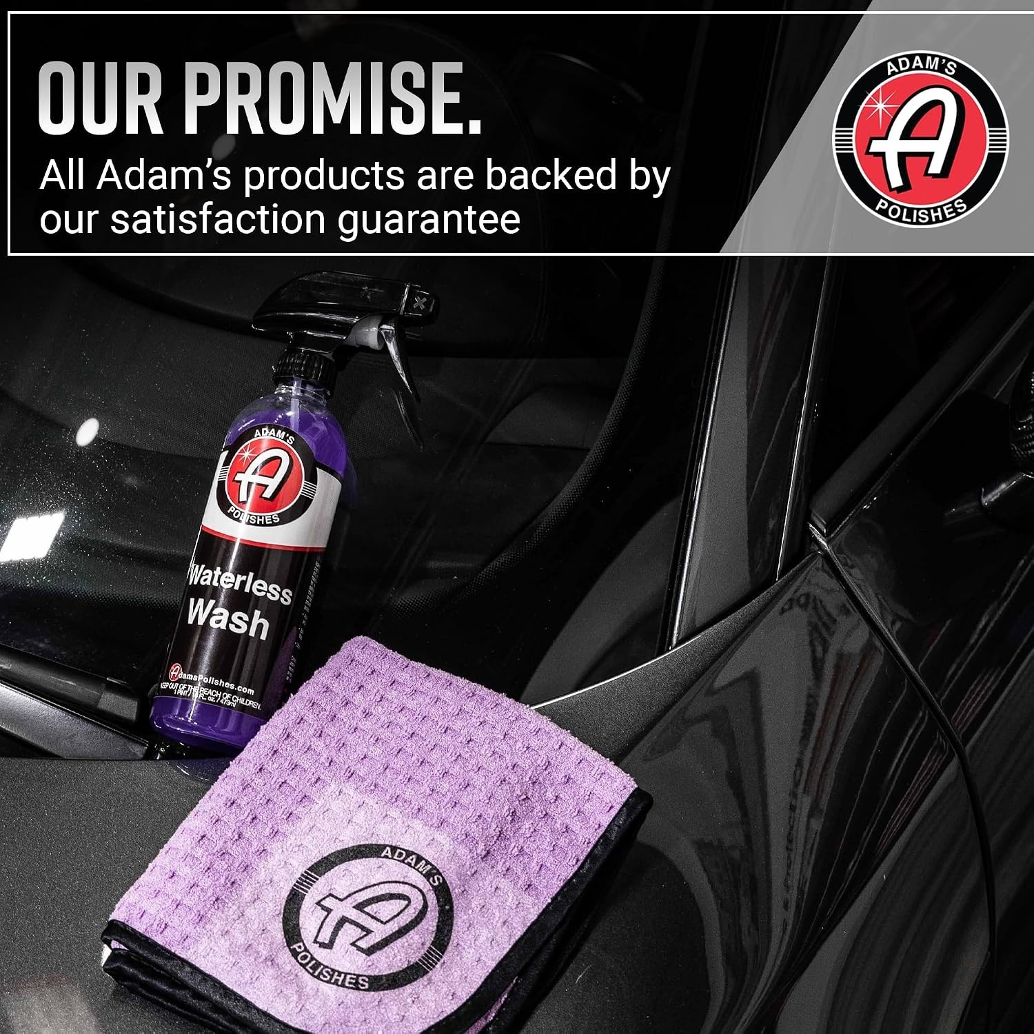 16oz Waterless Wash for Cars + Boats | Biodegradable Cleaner with Citrus Scent