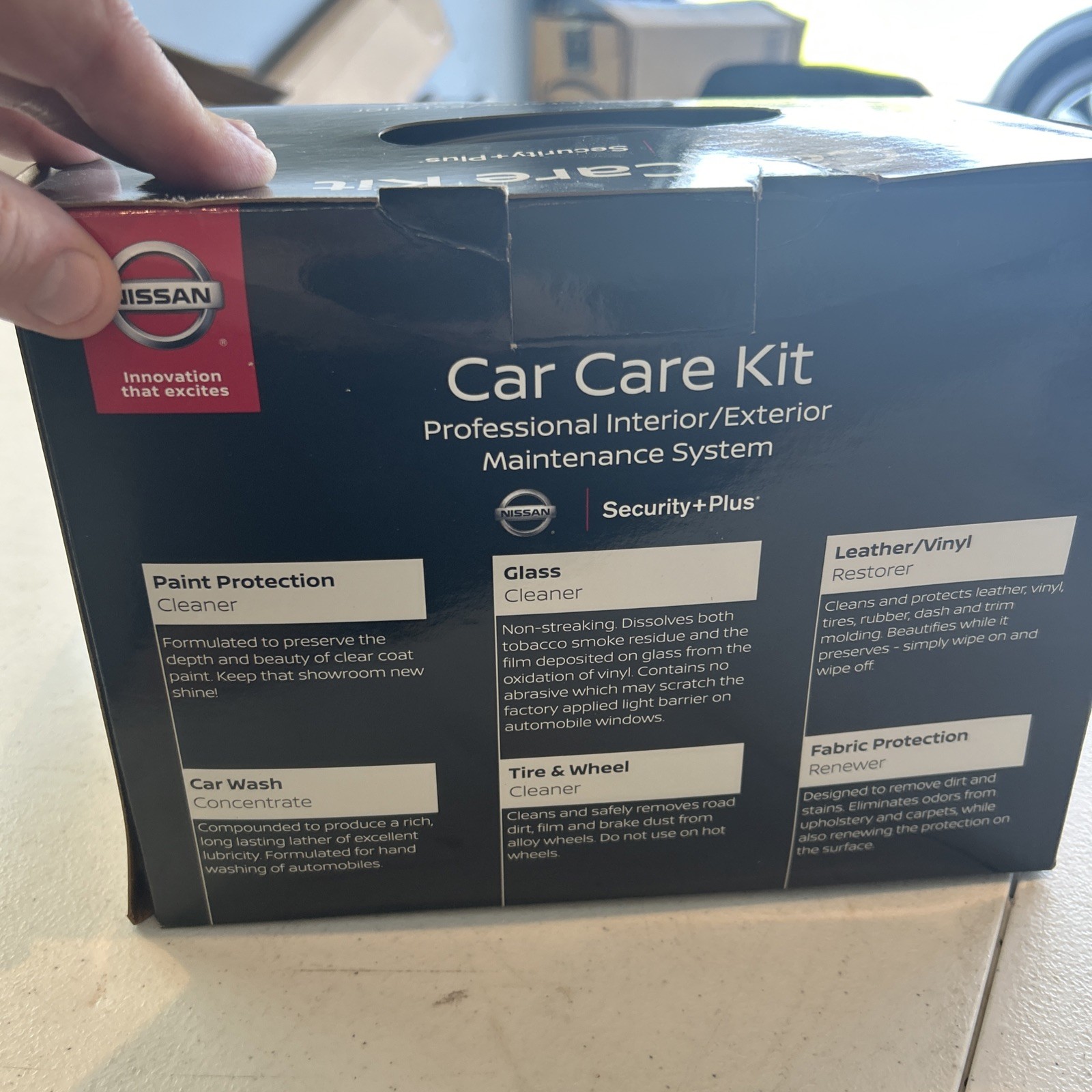 🇺🇸 Nissan Car Care Kit Cleaning Supply