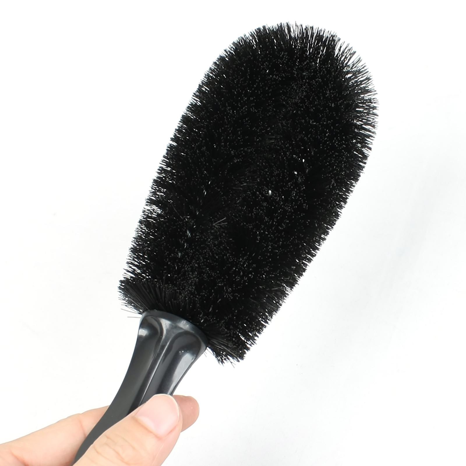 Black Truck Car Auto Wheel Tire Rim Brush Wash Cleaning Tool 10.6″ Long New