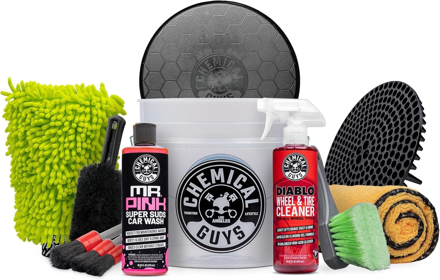 Chemical Guys – Car Washing Kit (12 Items)