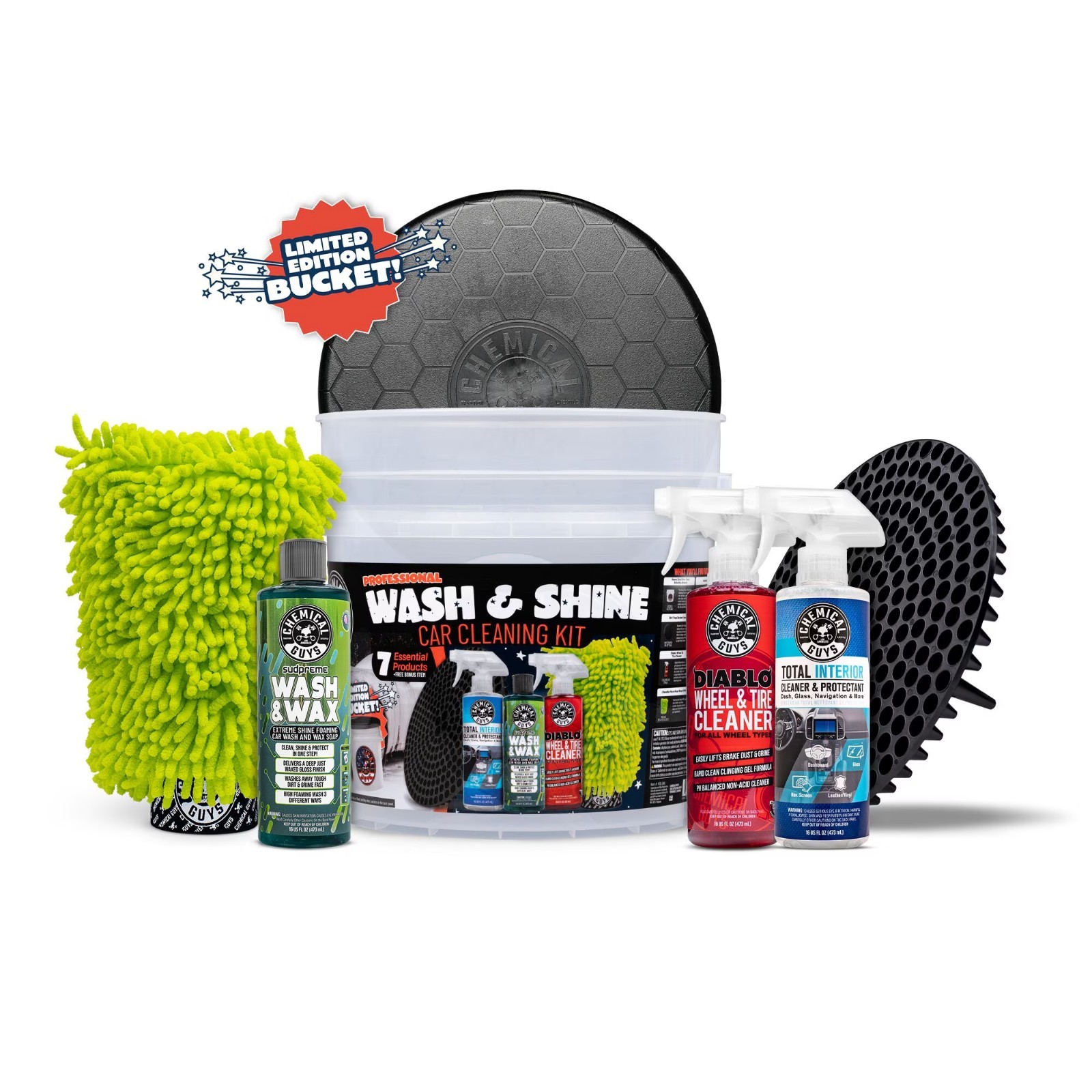 Chemical Guys Professional Wash & Shine Car Cleaning Kit