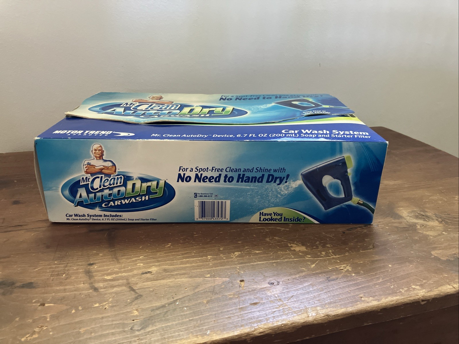 Mr Clean Auto Dry Car Wash System Carwash Kit with Soap & Starter Filter