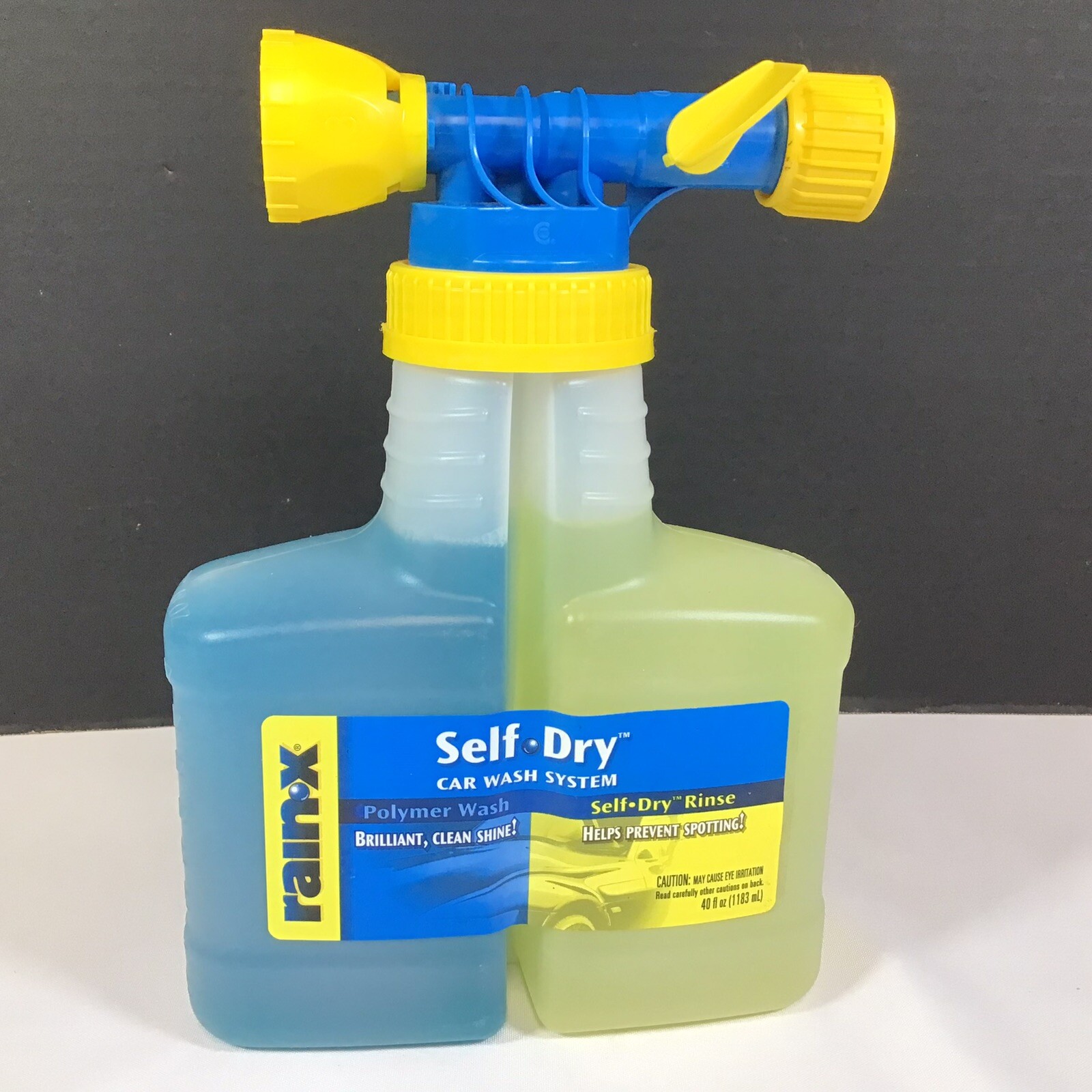 Rain X Car Wash Liquid Self Dry System Hose Attach Discontinued Product 40 oz