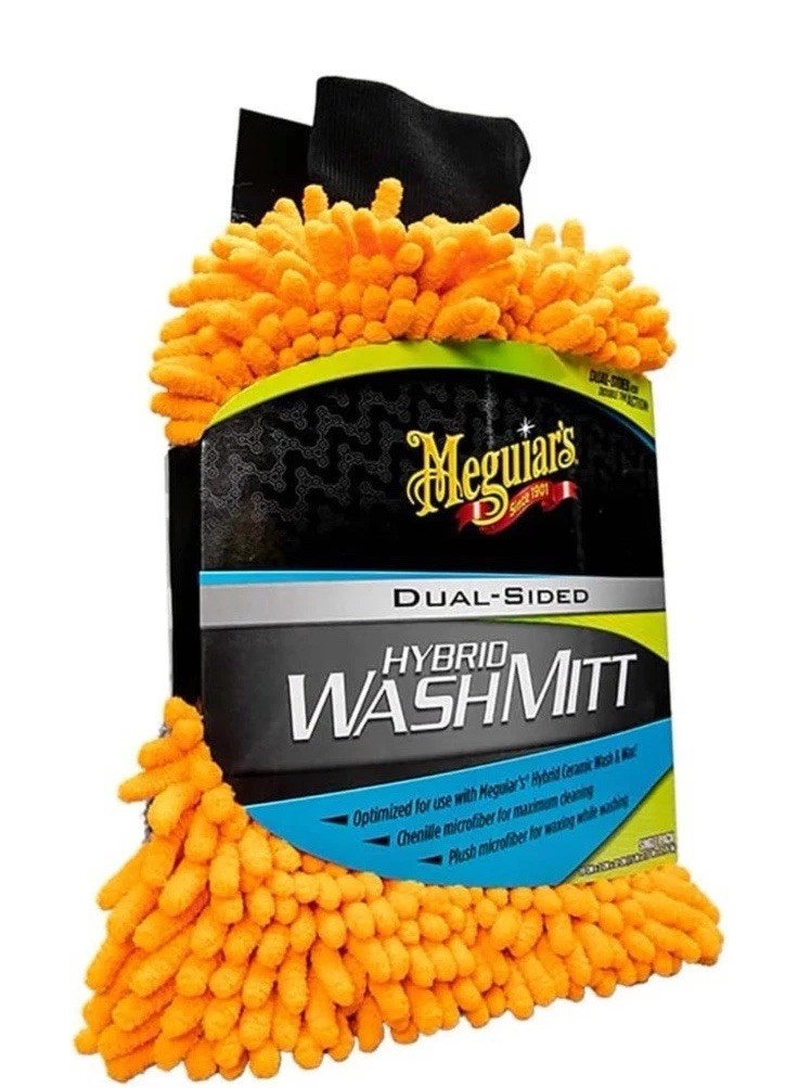 Dual Sized Wash Mitt Hybrid Meguiars
