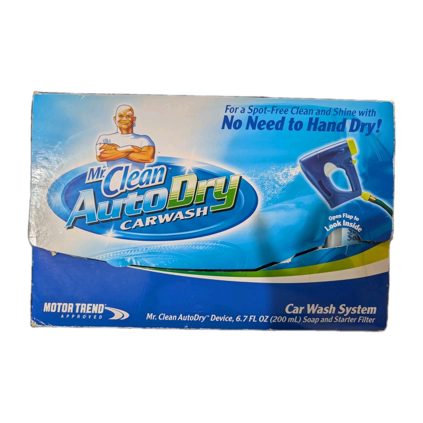Mr Clean Autodry Car Wash System Starter Kit Car Wash Kit Helps Protect NEW