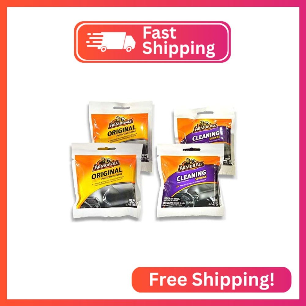Armor All Cleaning Kit with Four Armor All Sponge’s