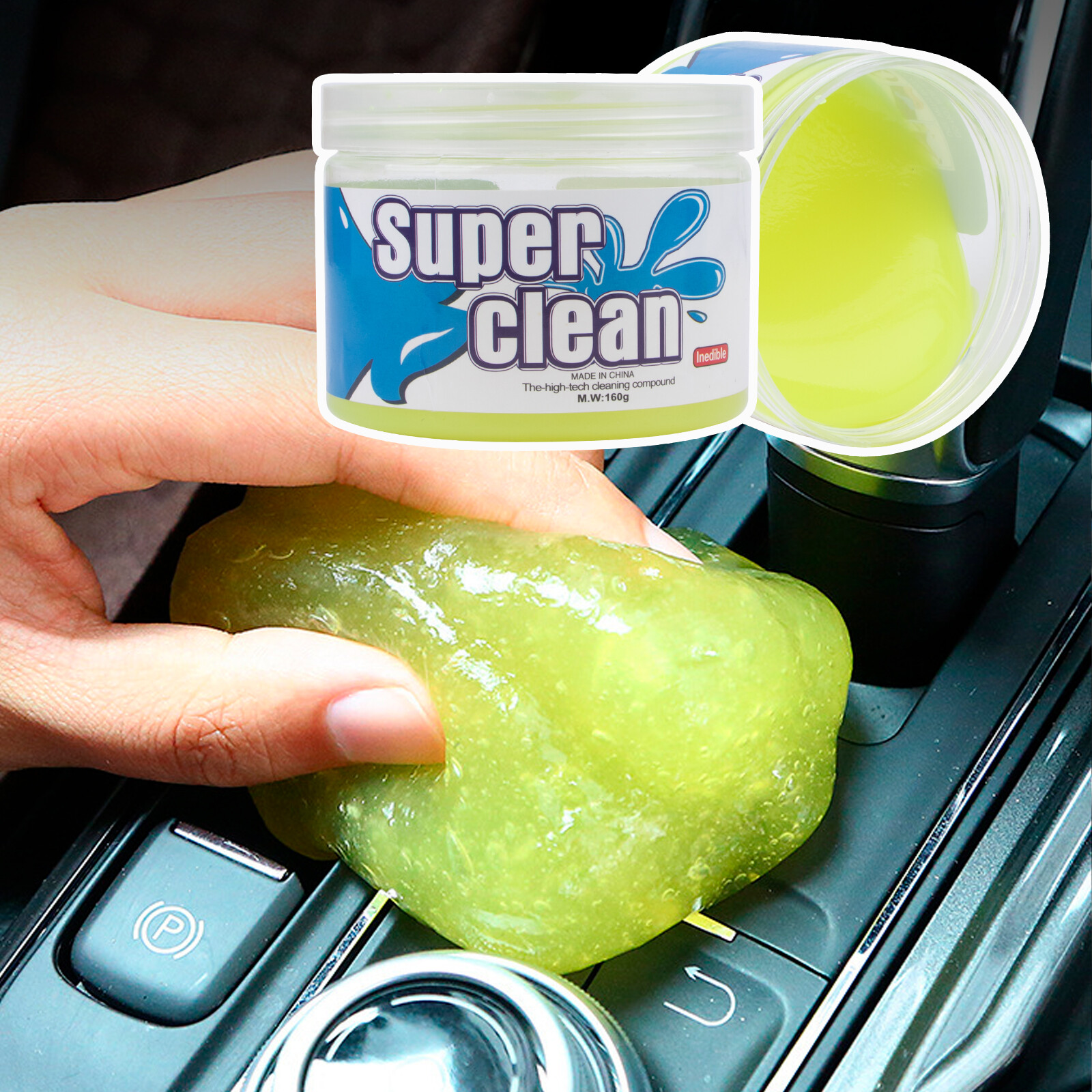 Car Cleaning Gel Detailing Kit Putty Camera Keyboard Cleaner Slime Accessories