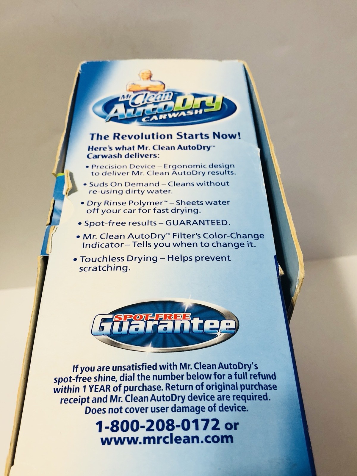 Mr Clean Auto Dry Car Wash System Device Soap And Starter Filter Spot Free