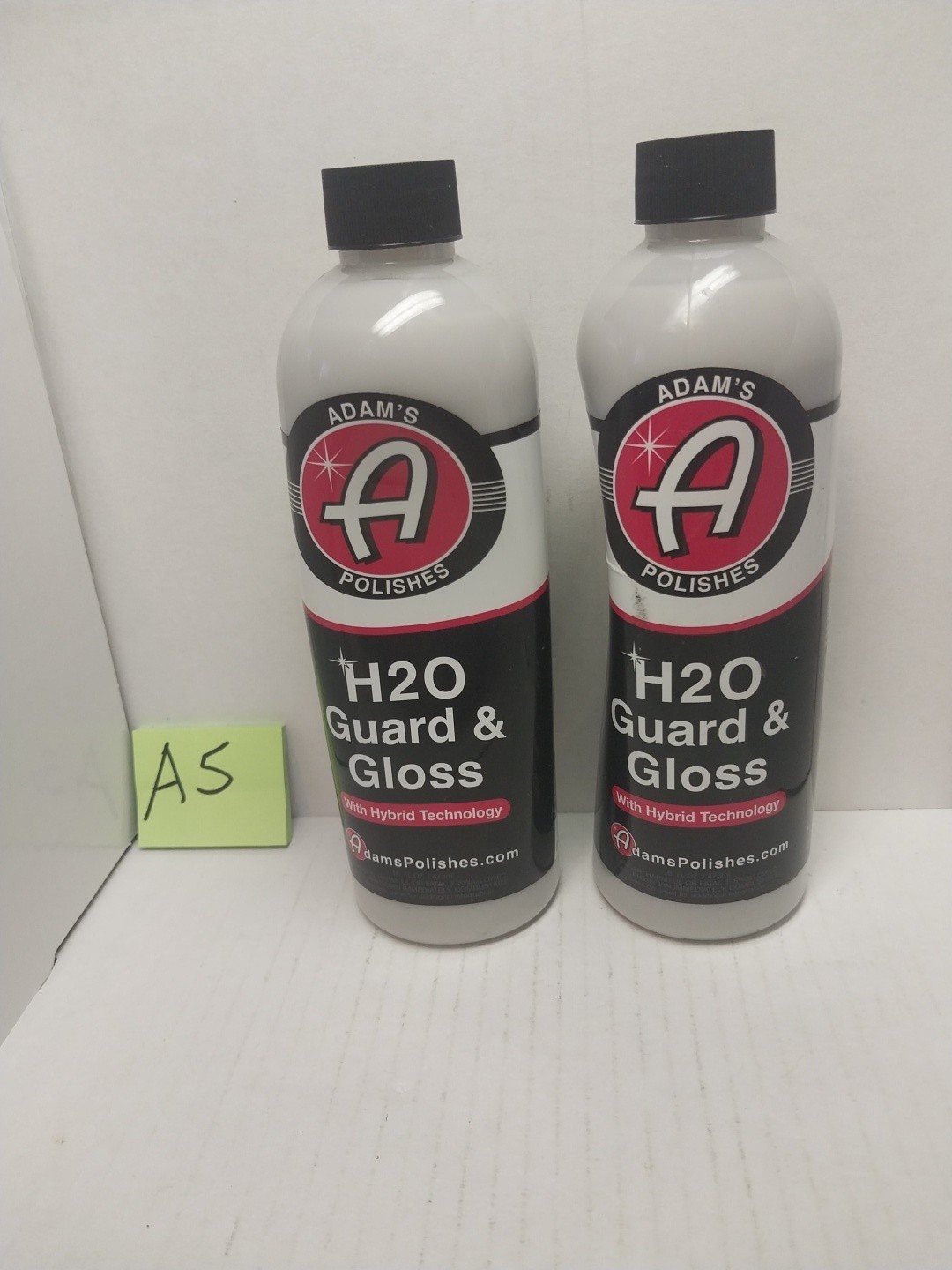 NEW SEALED (2) Adam’s Polishes H2O Guard & Gloss Car Cleaner Top Quality Spring