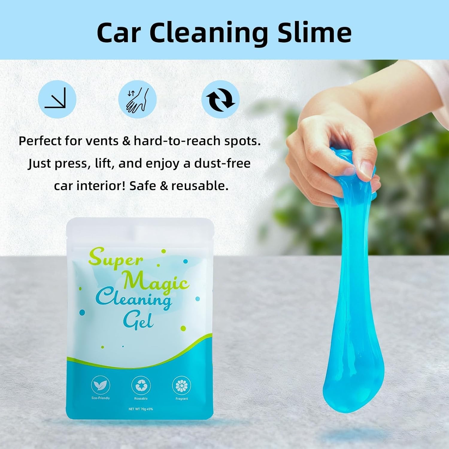Ultimate Car Detailing Cleaning Set: Microfiber Wipes, Gels & Brushes Included