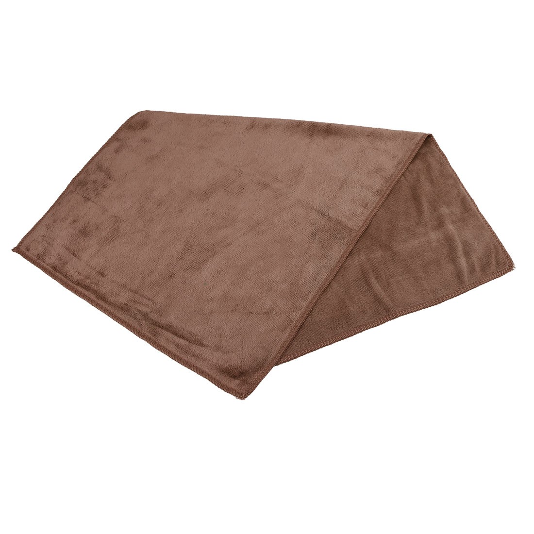 Brown 300gsm Microfiber Cleaning Cloth Absorbent Car Washing Towel 33 x 65cm