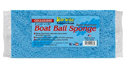 Star brite Cellulose Big Boat Bail Sponge 9″