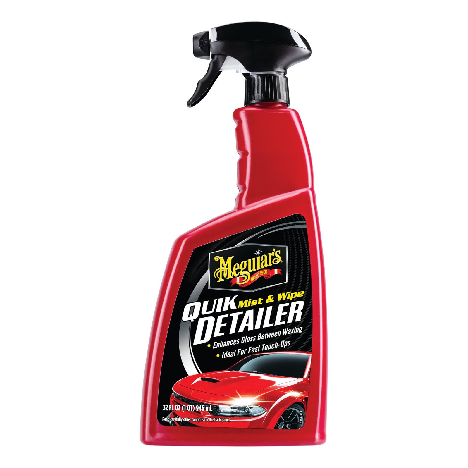 Meguiar’s Quik Detailer, Mist & Wipe Car Detailing 32 Fl Oz (Pack of 1)