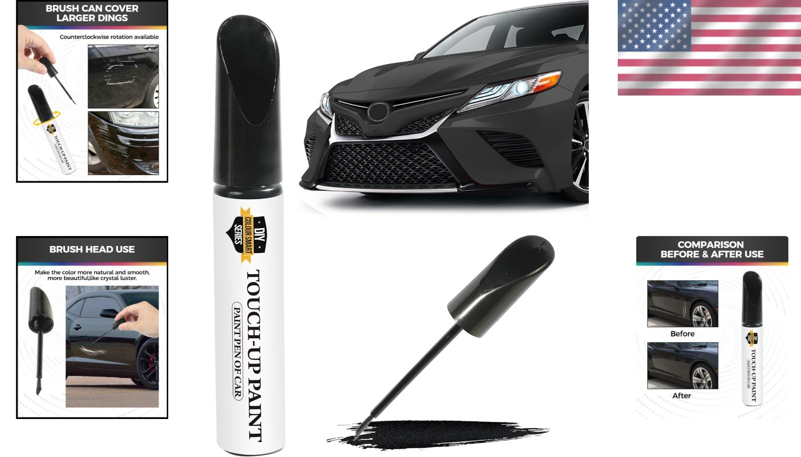 Essential Waterproof Touch Up Paint Pen for Car Scratch Repairs – Gloss Finish