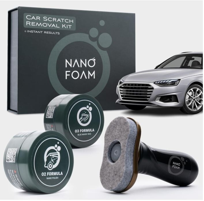 Car Scratch Remover Kit with O3 Formula