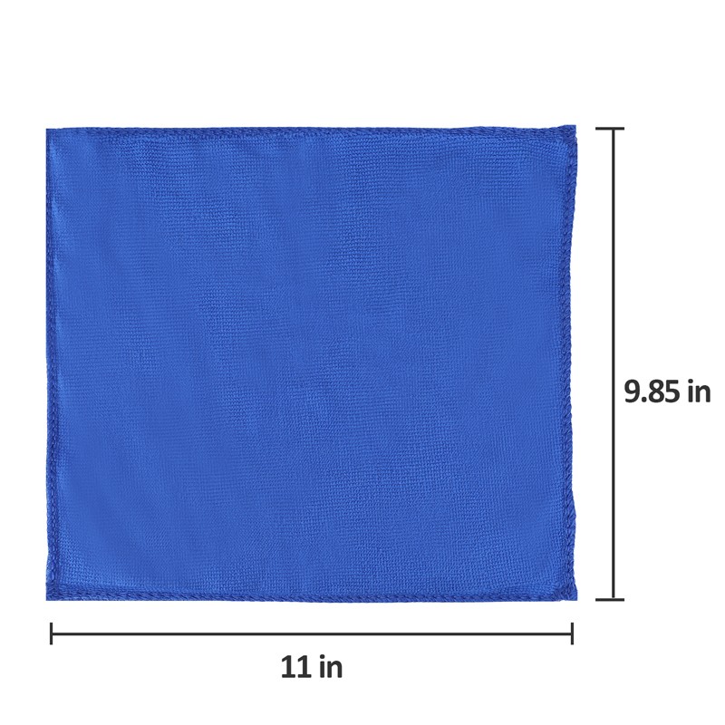 Microfiber Cleaning Cloth 100 Packs Towel Rag Car Polishing Detailing No-Scratch