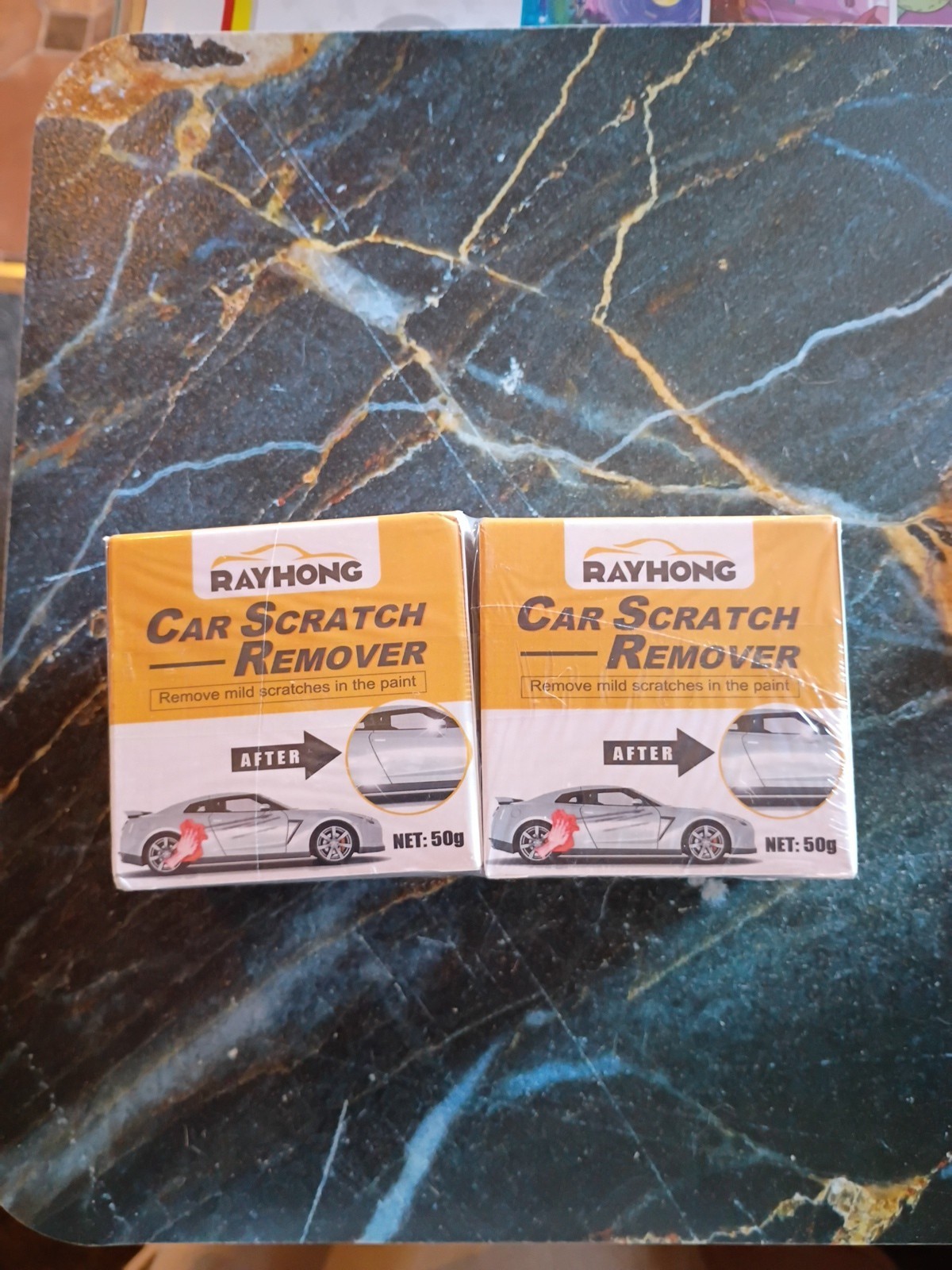 2 New Rayhong Car Scratch Remover: 50g