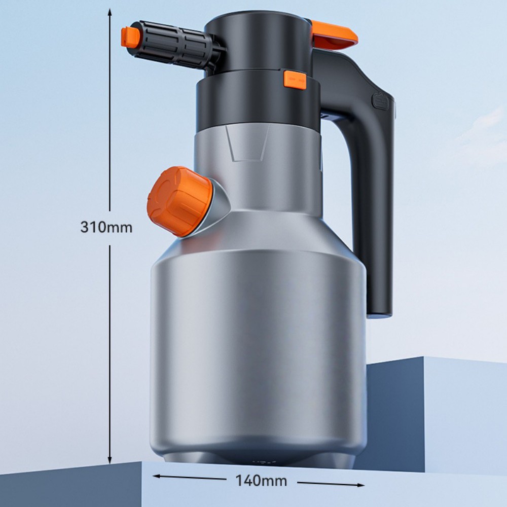 Electric Foam Sprayer 2L 120PSI Pressurized for Home Garden Car Beauty Cleaning