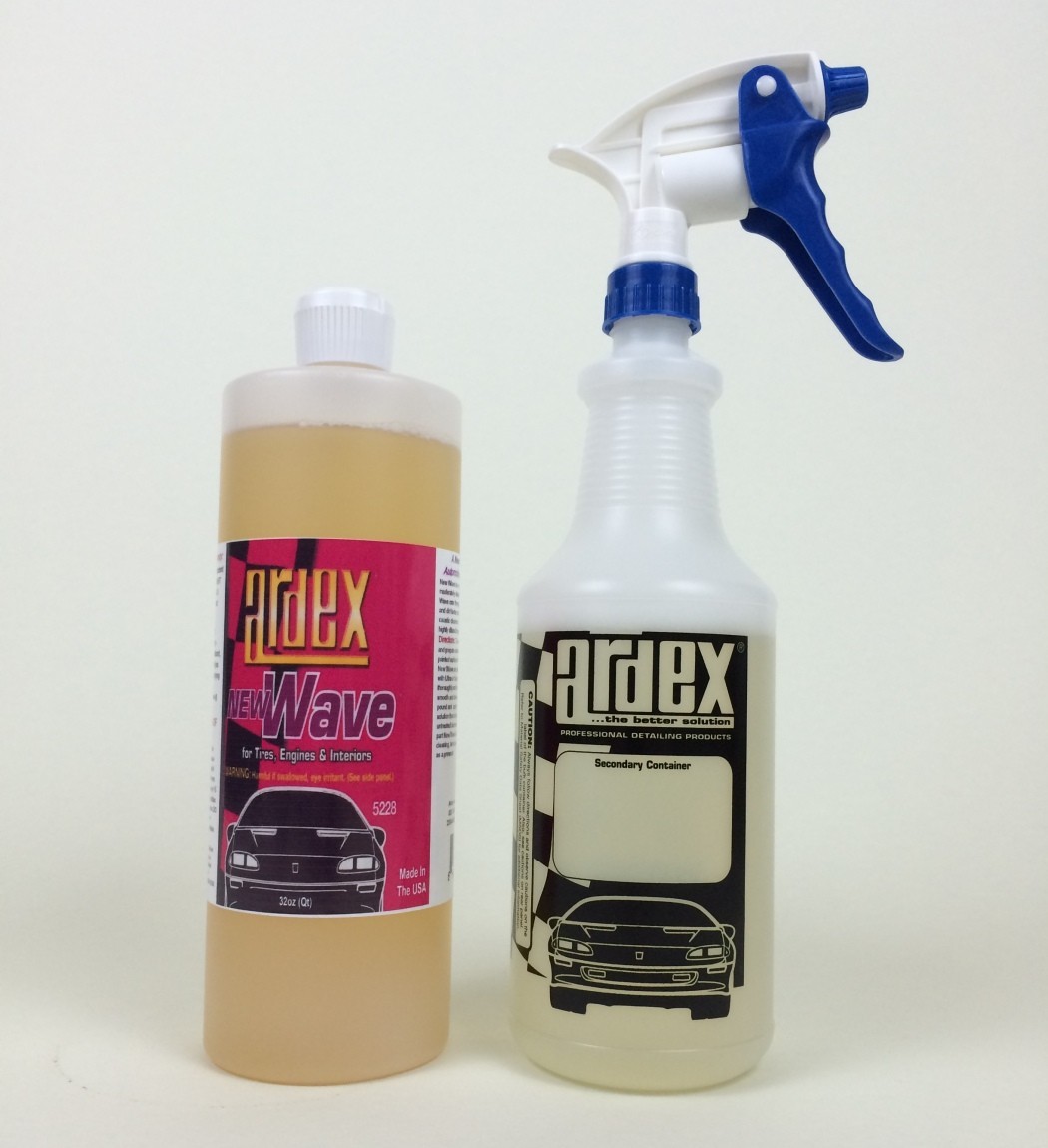 Autocare Cleaner Concentrate for Tires, Engines & Interiors Ardex New Wave 32oz