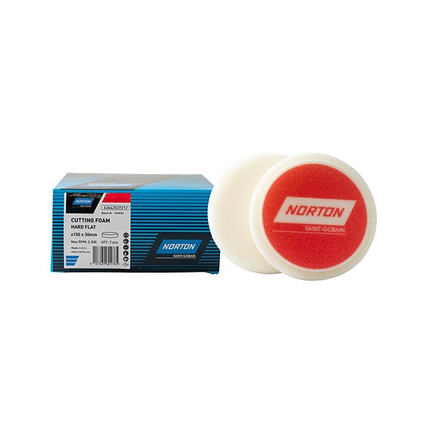 White Flat Polishing Pad Diameter 150 X 30 Mm Pieces 1