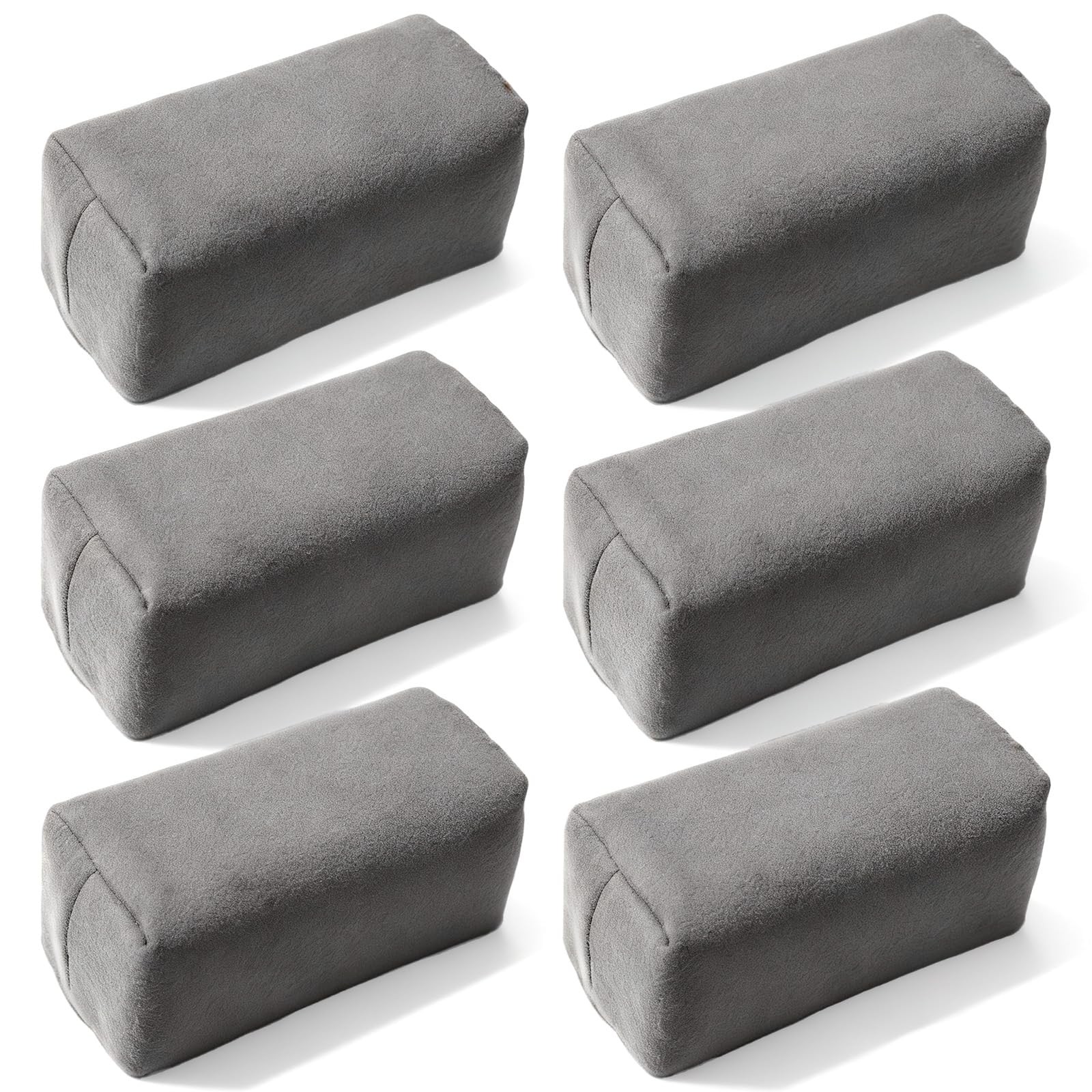Fyntave Suede Microfiber Applicator Pad 3.15 x 1.58 x inches, GRAY