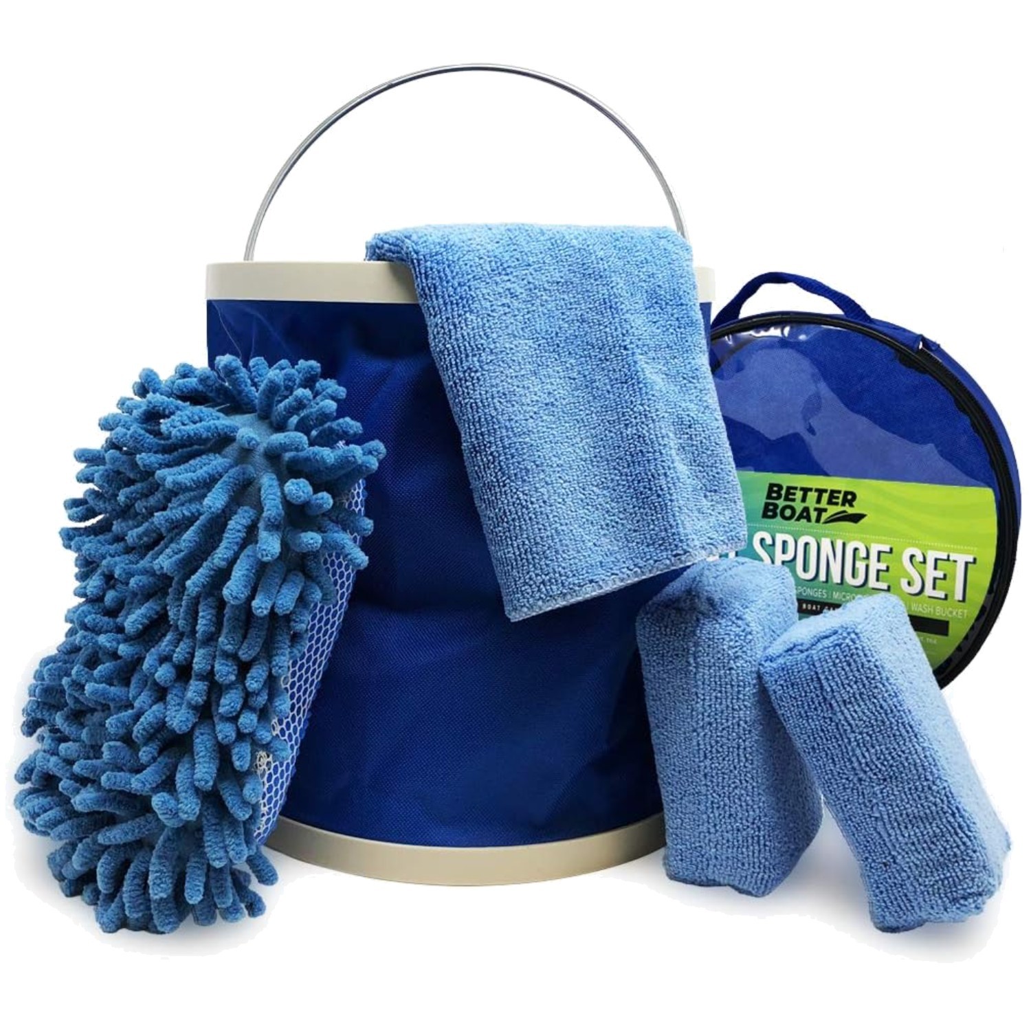 Universal Boat & Car Wash Set: Microfiber Cloths