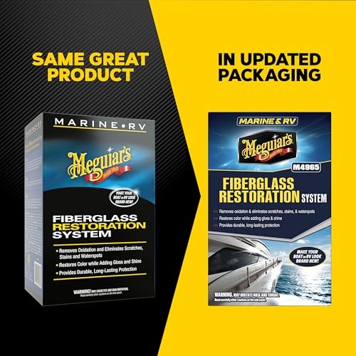 Meguiar’s M4965 Marine/RV Fiberglass Restoration System, Factory