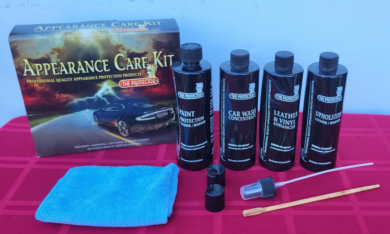 “The Protector” Professional Quality Appearance Car Care Kit NEW