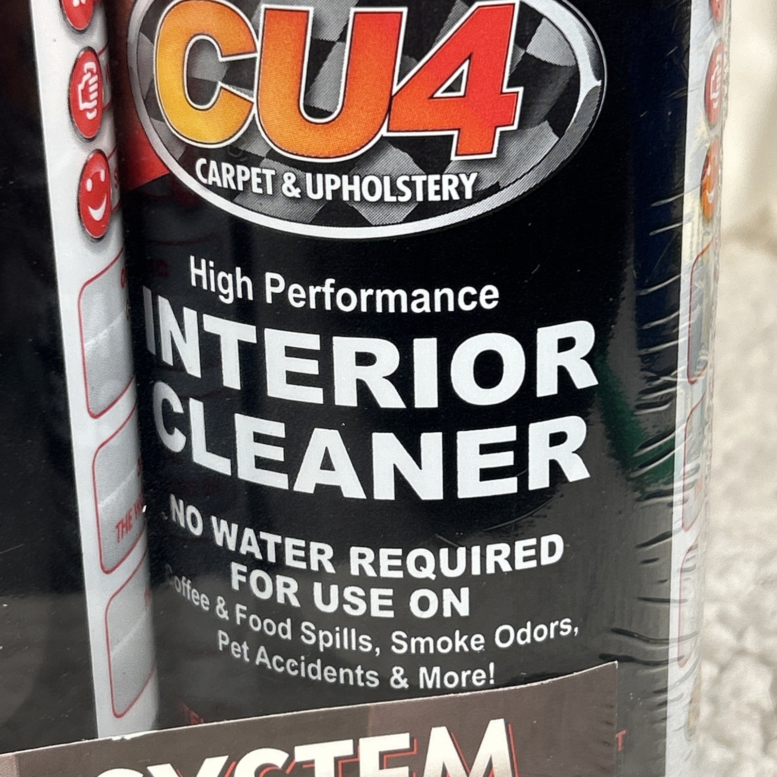 Lot of 2, 4 Pack Waterless Detail System, Complete Care 4 Inner & Outer FastWax