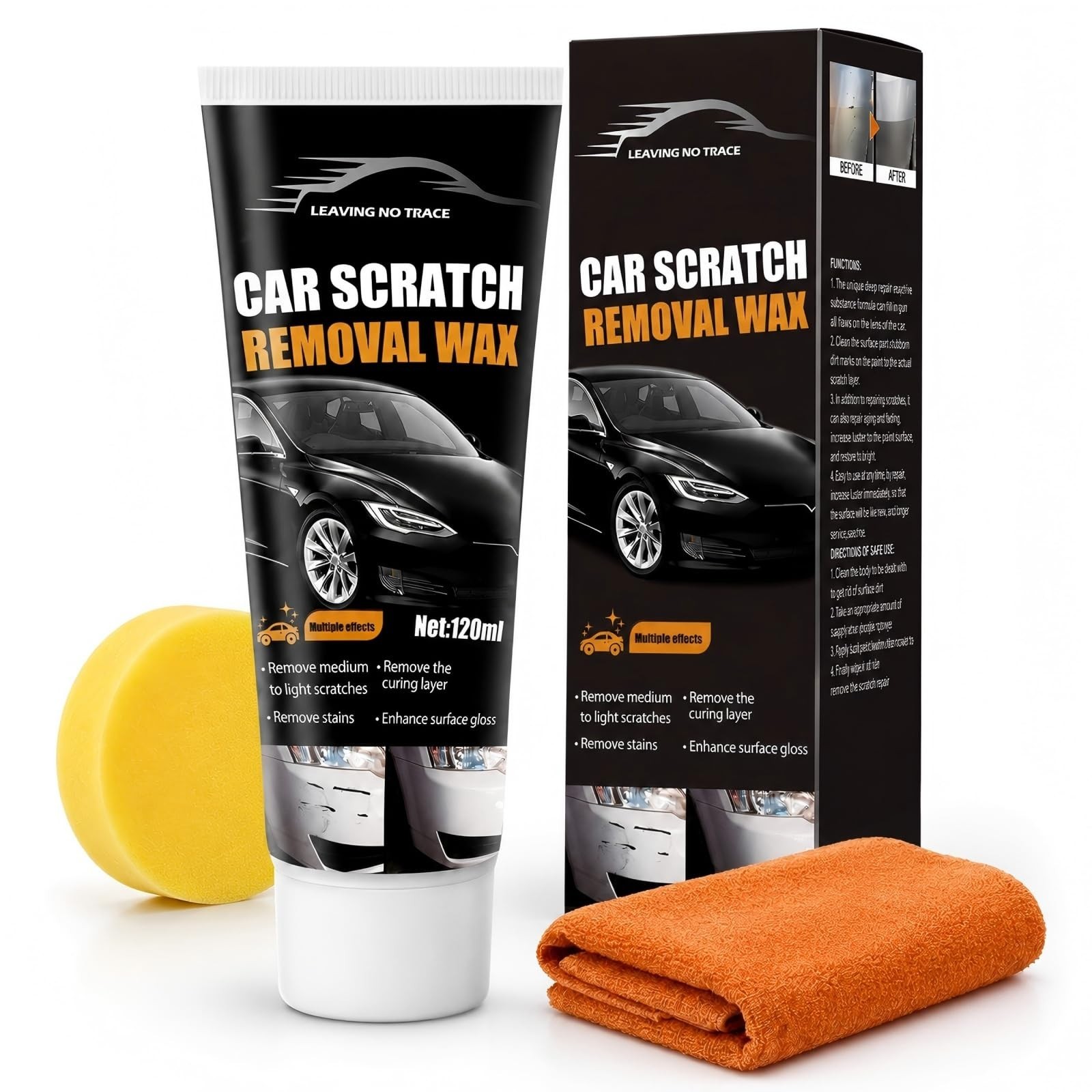 Upgraded Car Scratch Remover Kit for Deep Scratches – Paint Repair Solution (1PC