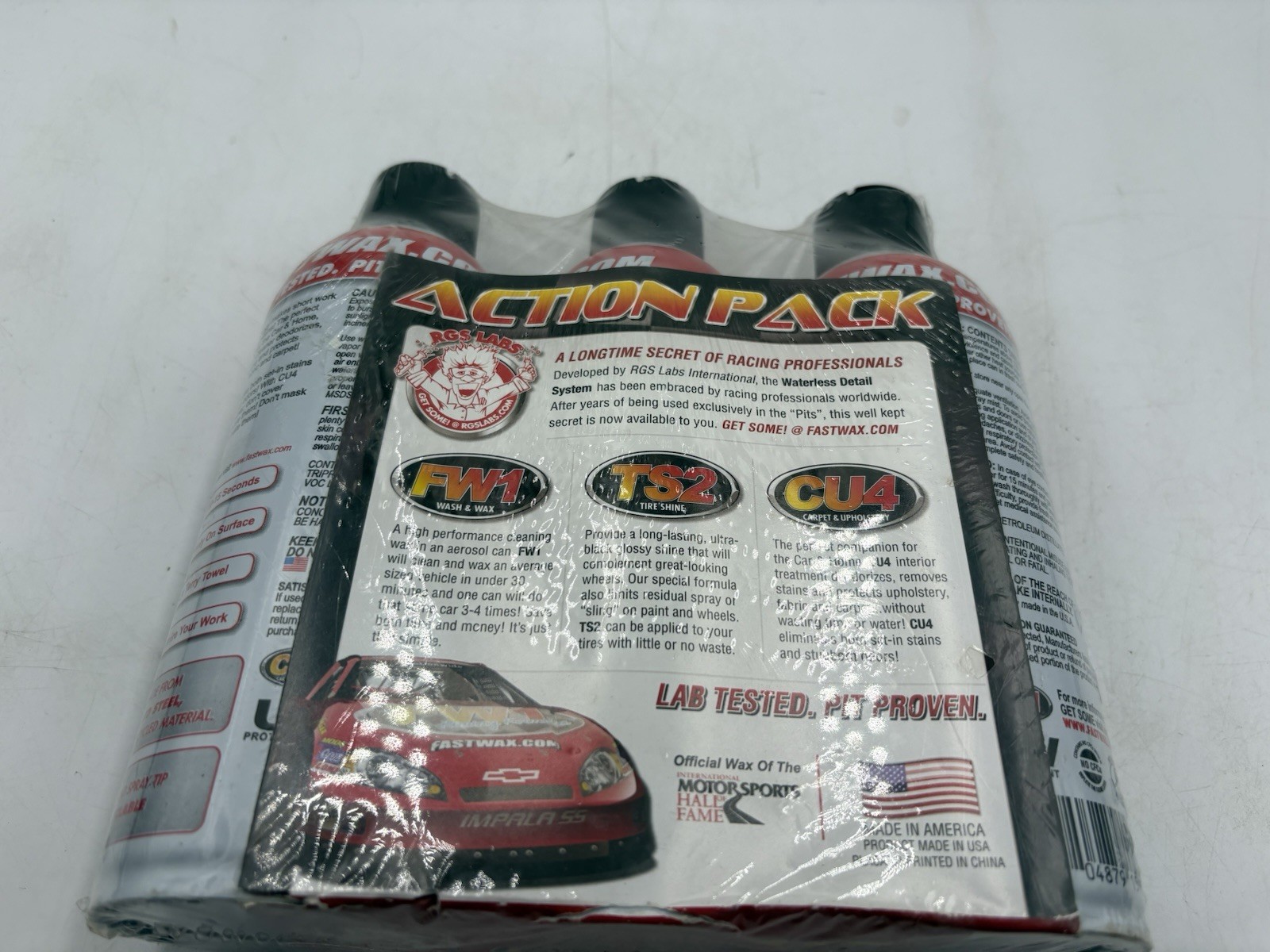 Fast Wax Waterless Detail System FW1 TS2 CU4 Wash Wax Tire Shine – NEW